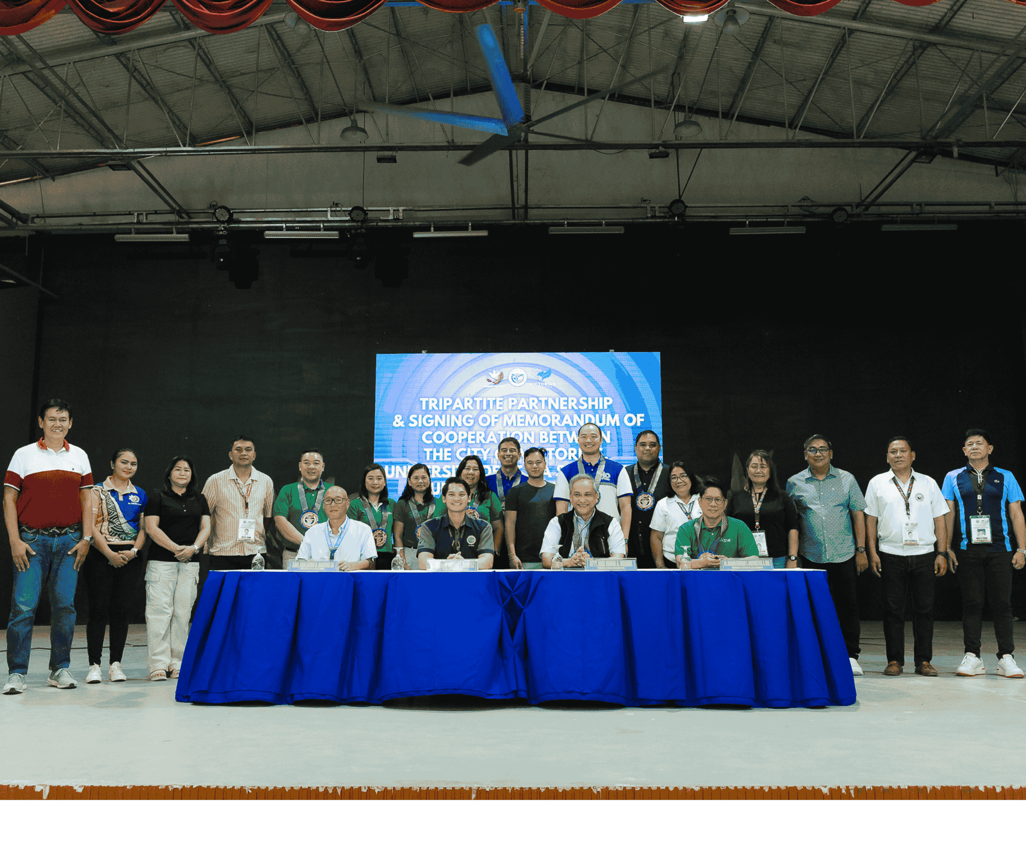 VICTORIAS CITY, USLS, UNILAB EDUCATION INK TRIPARTITE AGREEMENT TO RE-OPEN LA SALLE COLLEGE VICTORIAS